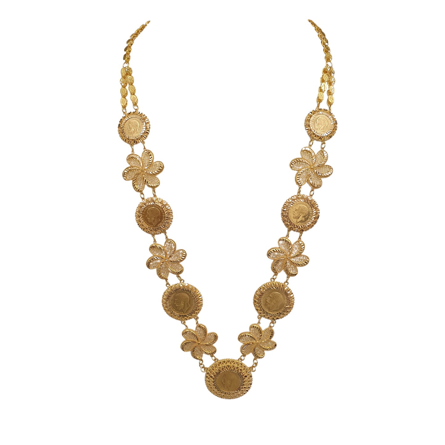 Necklace 53 (103.9g) 21K