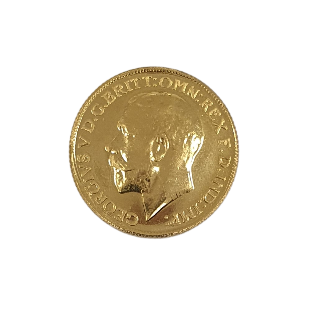 Gold coin - Quarter Lira - 2g 21k - King George