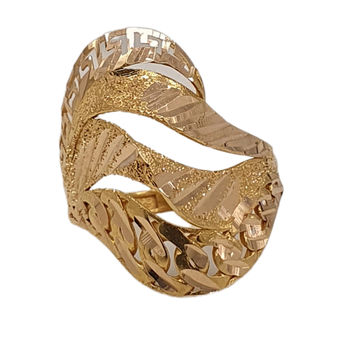 Ring-21K 62 (3.3g) - Size 7.5