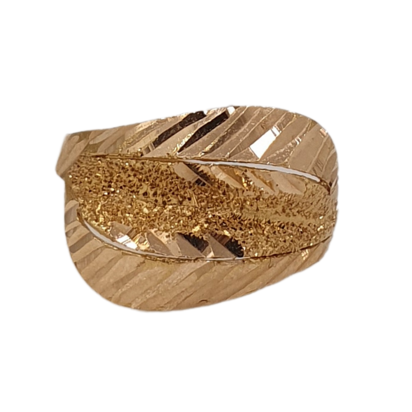 Ring-21K 66 (2.2g) - Size 7.75