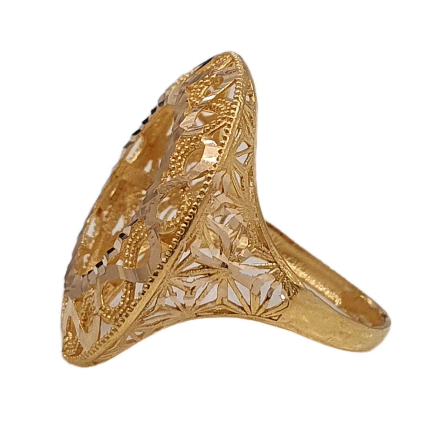Ring-21K 90 (4.4g) - Size 8.5