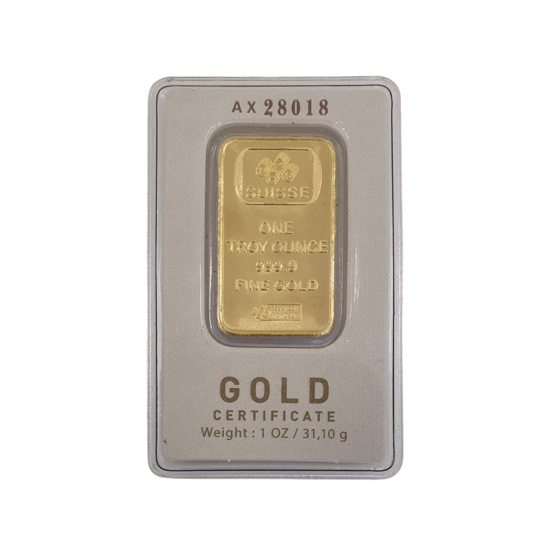 1 oz Gold Bar - Fortuna - 24k