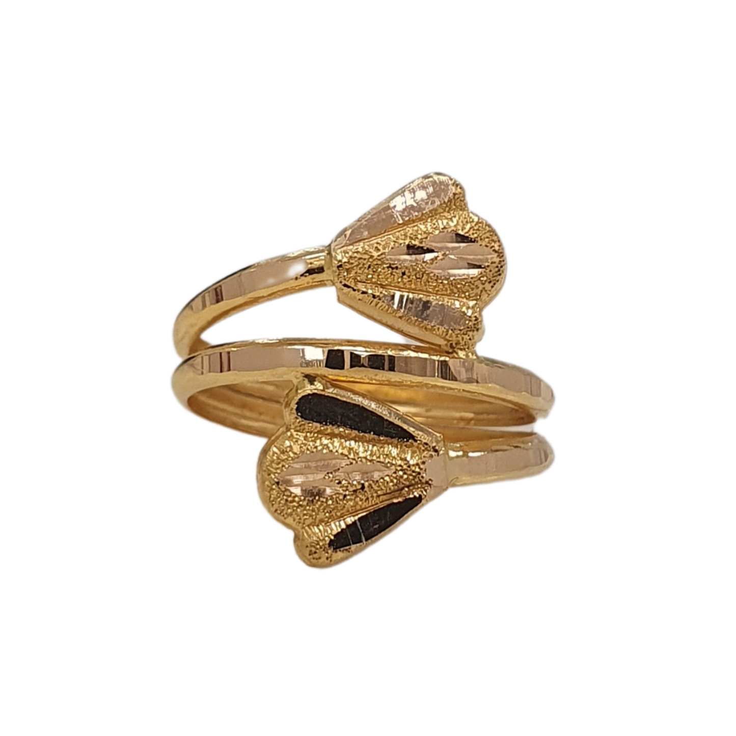 Ring-21K 138 (2.1g) - Size 7.75