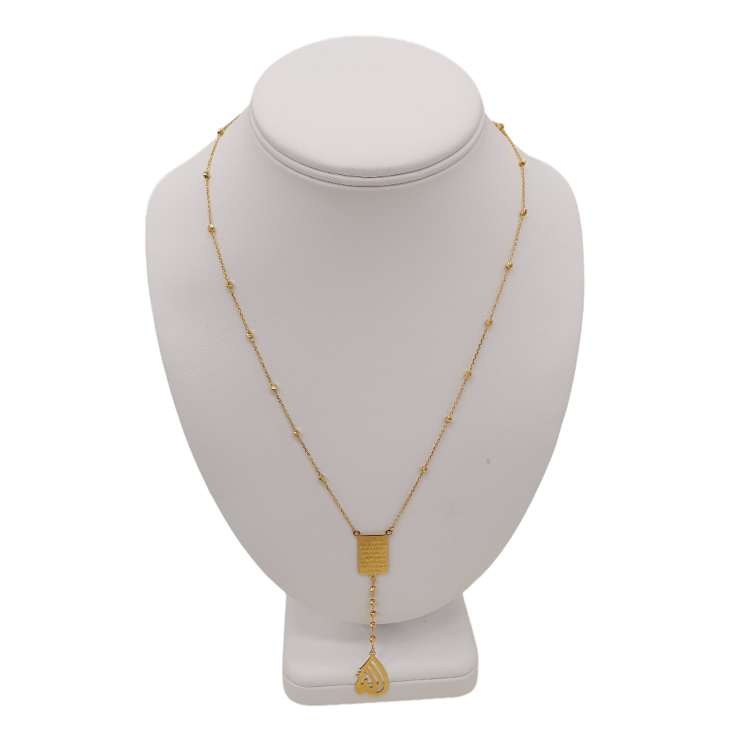 Necklace 38 (4.9g) 21K