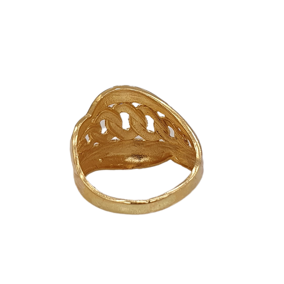 Ring-21K 57 (3.8g) - Size 6.5