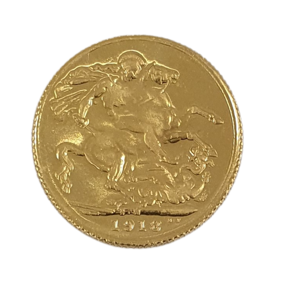 Gold coin - Lira - 8g 21k - King George