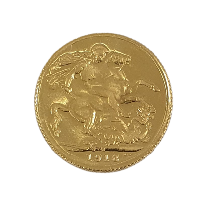 Gold coin - Half Lira - 4g 21k - King George