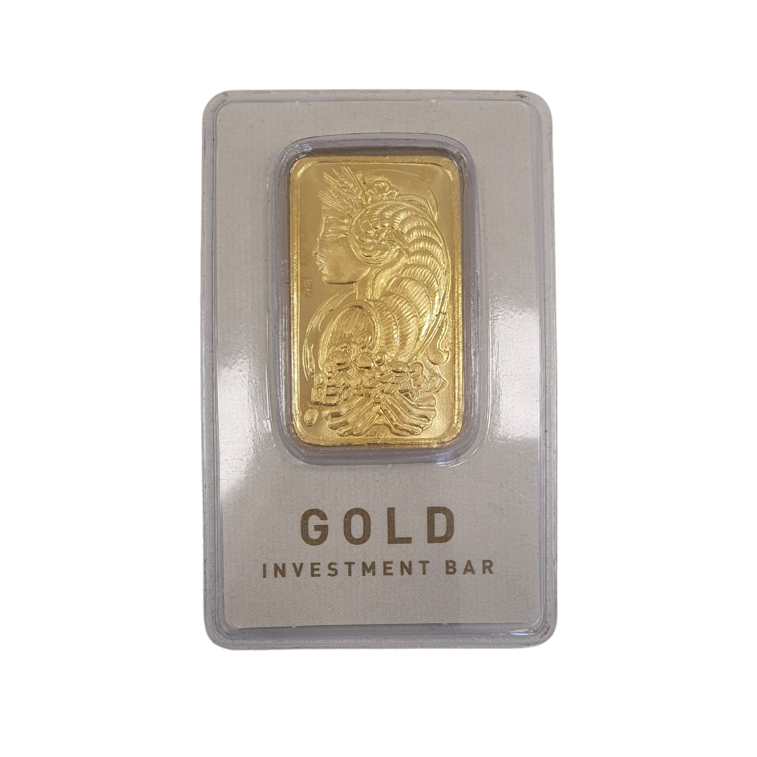 1 oz Gold Bar - Fortuna - 24k